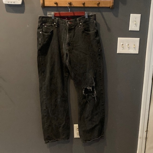 Tommy Hilfiger Other - Tommy Jeans ripped knee black size 36 /32 great condition no flaws mens